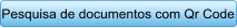 Pesquisa de documentos com Qr Code