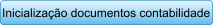 Inicializao documentos contabilidade